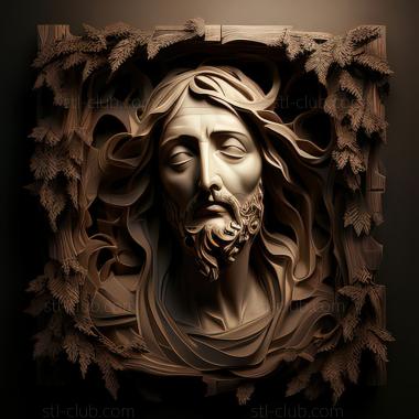 3D model st jesus (STL)